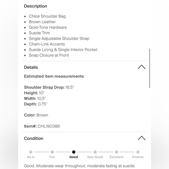 Chloé Faye Bag - Picture 3 of 16